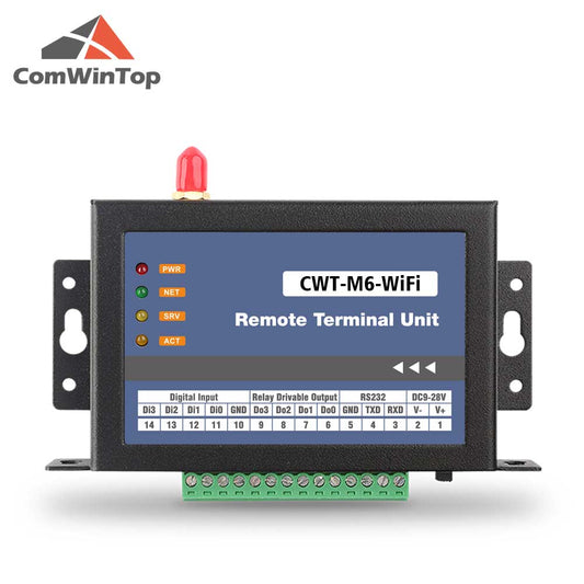 CWT-M6-wifi 2Di+3Do+1Ai Wifi Modbus Tcp IO Module, Wifi Modbus Rtu