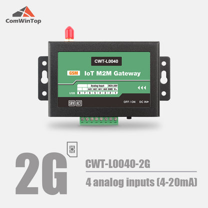 CWT-L0040S 4Ai RS485 Modbus Gprs 3G 4G Wifi Rtu Modem Iot Gateway