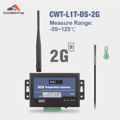 CWT-L1T-DS Wireless Gsm 3g 4g Sms Wifi Temperature Alarm Transmitter Data Logger