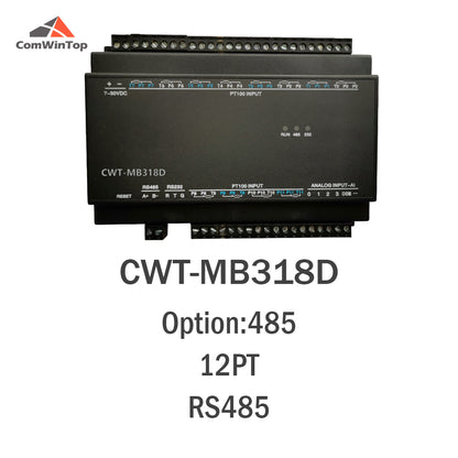 CWT-MB318D 12PT 12-Channel PT100 Temperature Modbus Acquisition Module