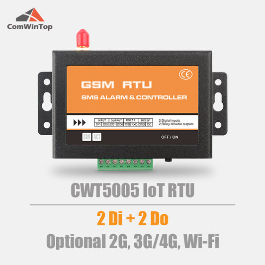 CWT5005 2DI 2DO Sms Gsm Alarm Module, Gsm relay controller, Gsm Relay Switch