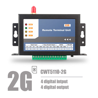CWT5110 4DI 4DO Gsm Gprs 4g Wi-Fi Io Module Rtu Dtu Modem, Support Pulse Counter