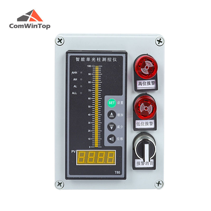 Waterproof Integral Level Transmitter Controller Input Water Level Sensor 4-20MA RS485 display Float Switch Mount Box