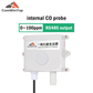 CO sensor CO transmitter carbon monoxide transmitter in greenhouse agriculture farm carbon monoxide detector modbus RS485