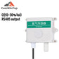 O2 sensor O2 transmitter intelligent oxygen transmitter in greenhouse agriculture farm oxygen detector modbus RS485 4-20MA 0-5V