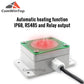 Rain and snow sensor, rain, snow storm detection transmitter, RS485 or relay output with heating function