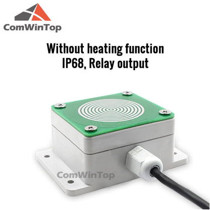Rain and snow sensor, rain, snow storm detection transmitter, RS485 or relay output with heating function