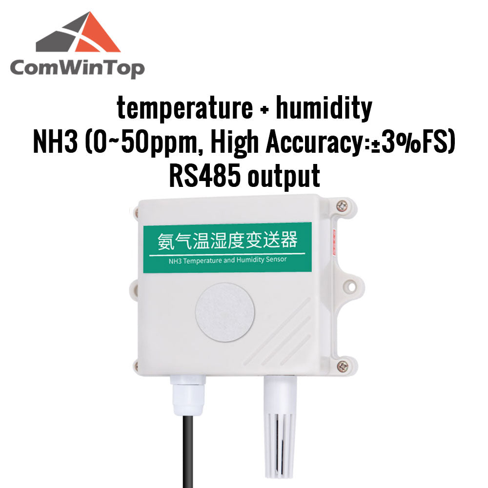 NH3 sensor NH3 transmitter in greenhouse agriculture farm NH3 detector modbus RS485 4-20mA 0-5V