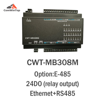 CWT-MB308M 24DO 24-Channel Digital Output Normal Open Relay Modbus Controller