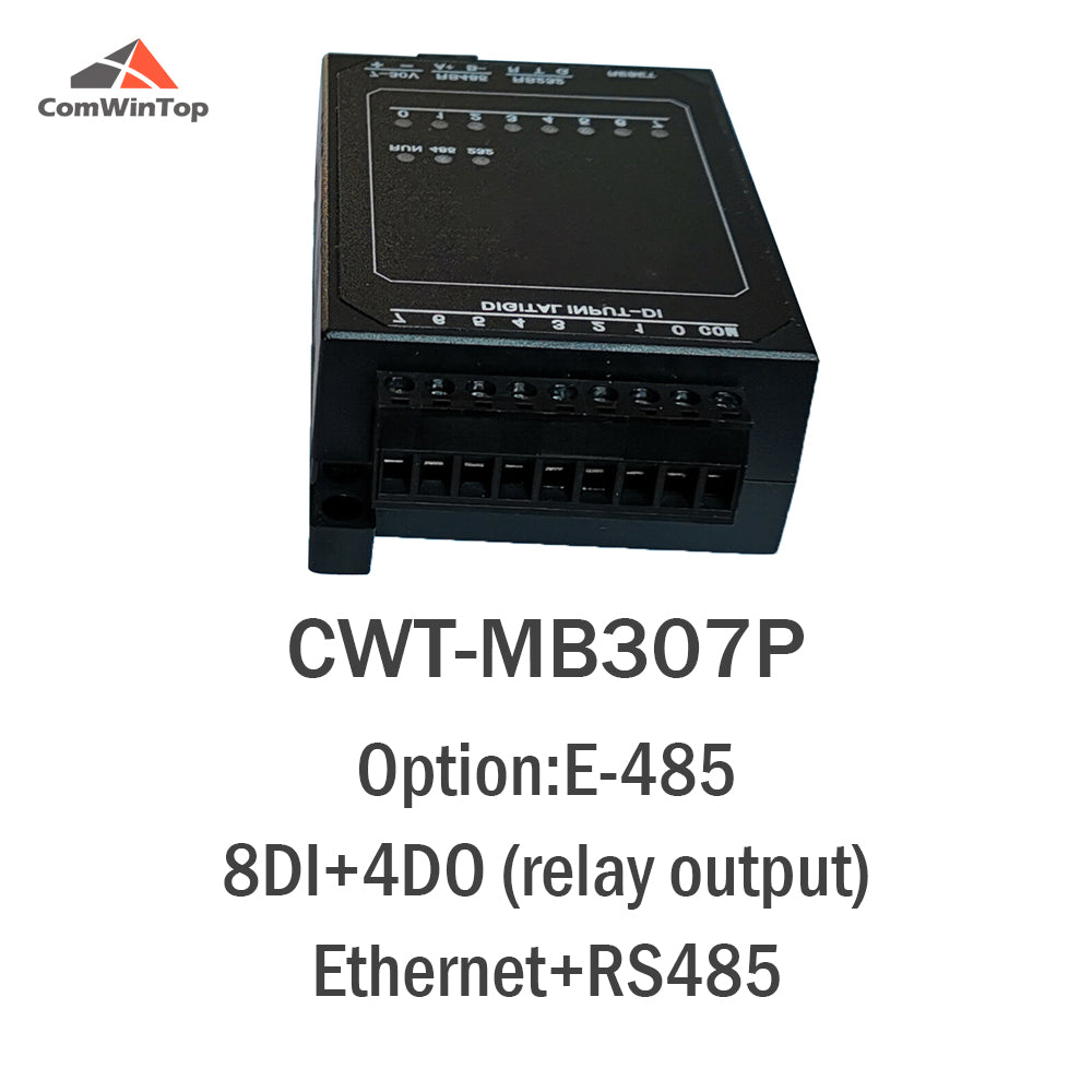 CWT-MB307P 8DI+4DO RS485 RS232 Ethernet Modbus Rtu Tcp Io Acquisition ...