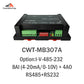CWT-MB307A 8AI+4Ao RS485 RS232 Ethernet Modbus Tcp Module