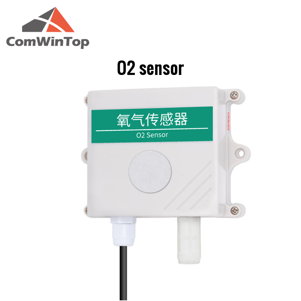 O2 sensor O2 transmitter intelligent oxygen transmitter in greenhouse agriculture farm oxygen detector modbus RS485 4-20MA 0-5V
