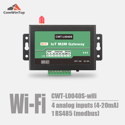 CWT-L0040S 4Ai RS485 Modbus Gprs 3G 4G Wifi Rtu Modem Iot Gateway
